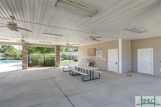 view of patio