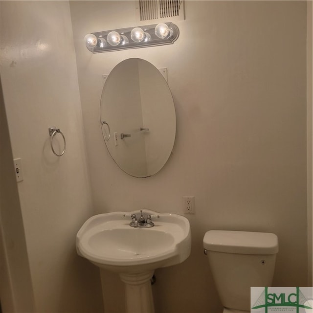 bathroom with toilet