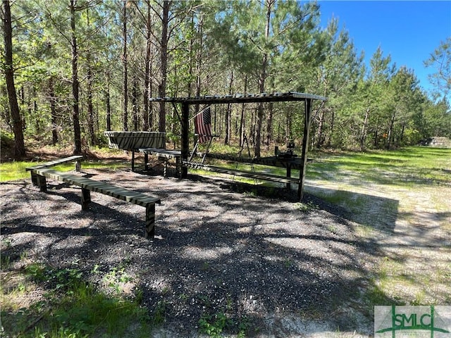 120 Saint Galilee Rd, Midville, GA 30441 - surrounding community with a wooded view