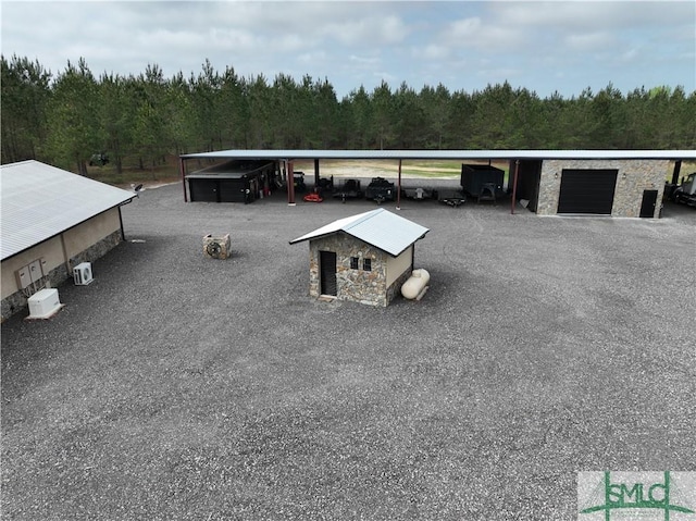 120 Saint Galilee Rd, Midville, GA 30441 - exterior space with a wooded view