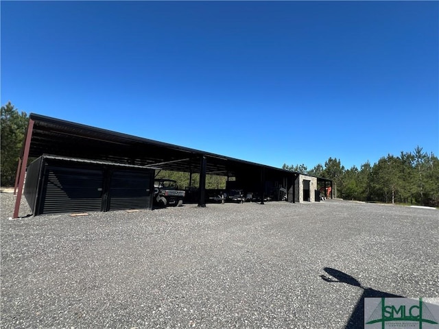 120 Saint Galilee Rd, Midville, GA 30441 - view of garage