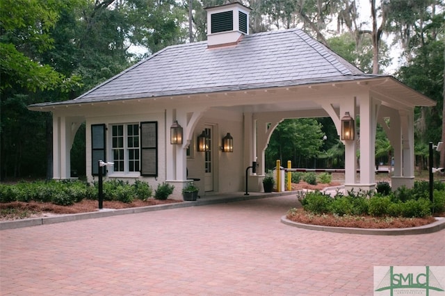 view of home's community with a gazebo