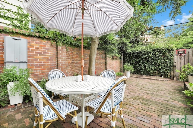 view of patio / terrace