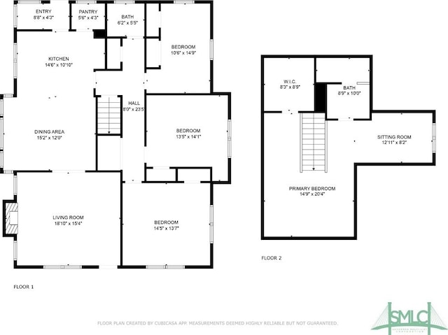 202 E 51st St, Savannah, GA 31405 - property floor plan