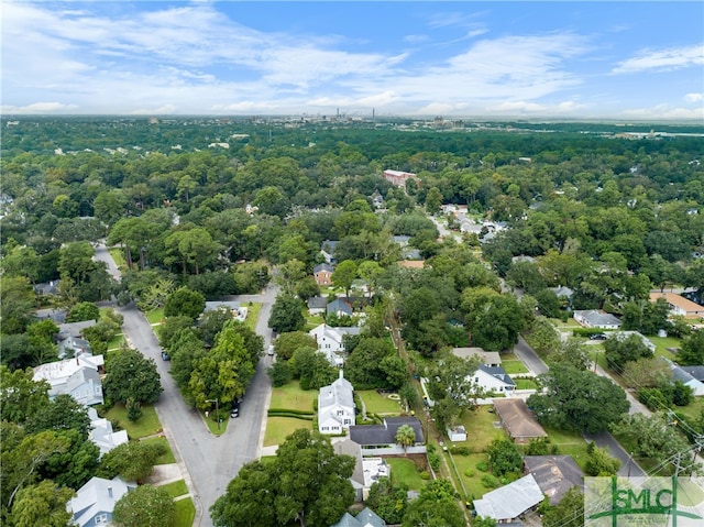 aerial view