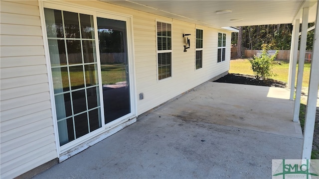 view of patio