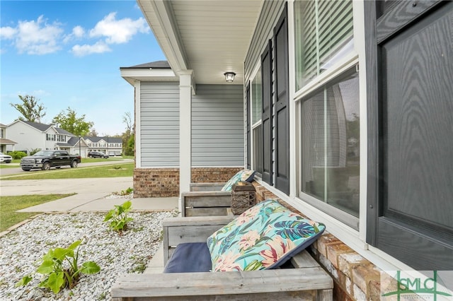 view of patio / terrace featuring a porch