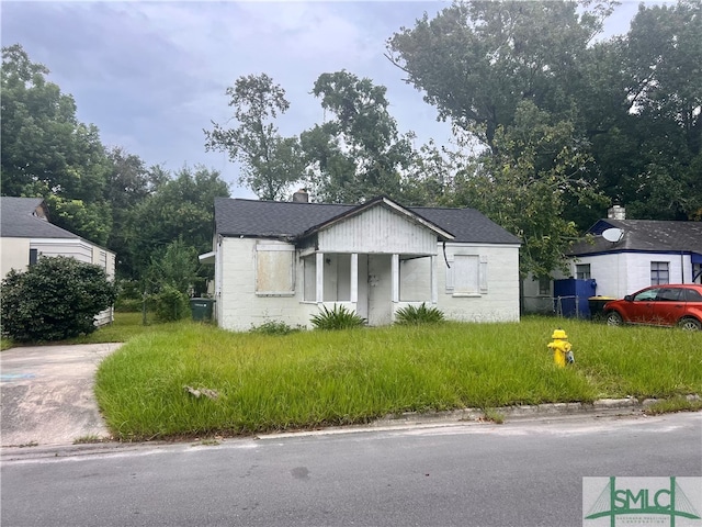 view of bungalow-style house