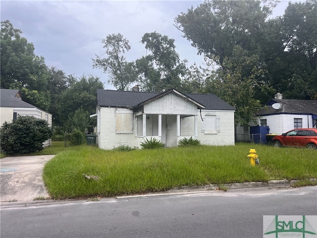 view of bungalow