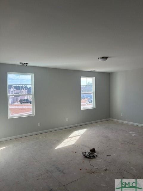 view of empty room