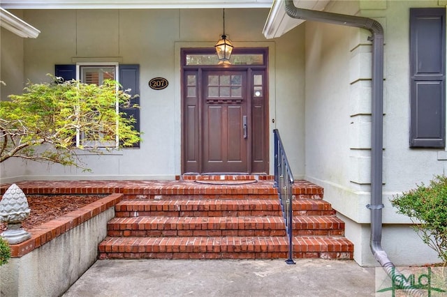 view of property entrance