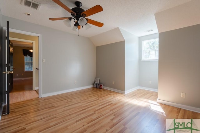 159 E 1st St, Midway, GA 31320 - additional living space featuring a ceiling fan and light wood finished floors
