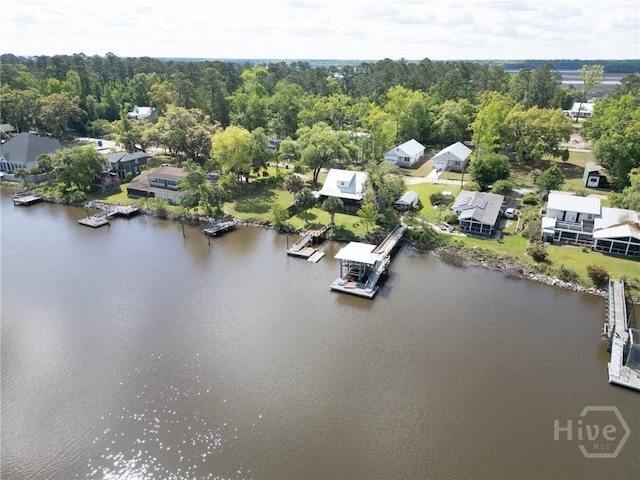 159 E 1st St, Midway, GA 31320 - aerial view of a nearby body of water