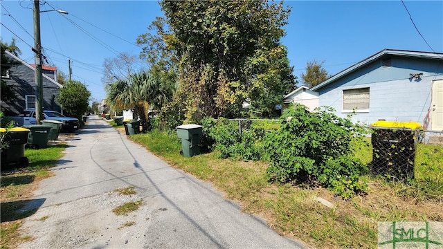 view of street