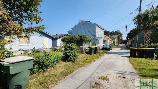 view of home's exterior