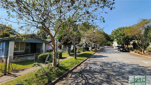 view of street