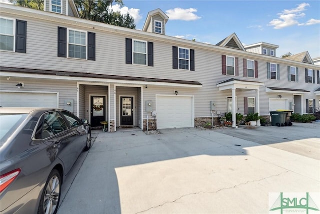 11330 White Bluff Rd Unit 46, Savannah, GA 31419 - view of property featuring concrete driveway and a garage