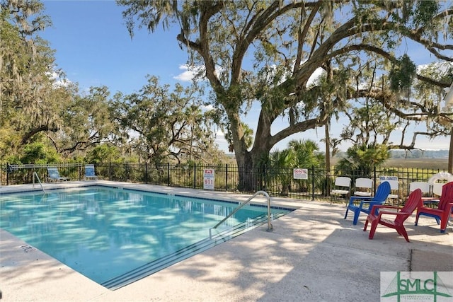 11330 White Bluff Rd Unit 46, Savannah, GA 31419 - community pool with a patio and fence