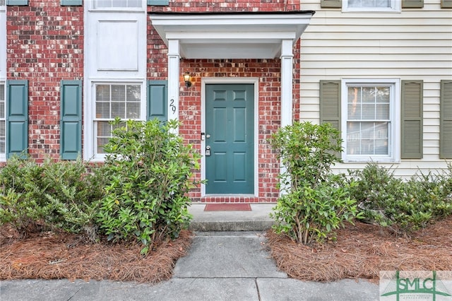 view of property entrance