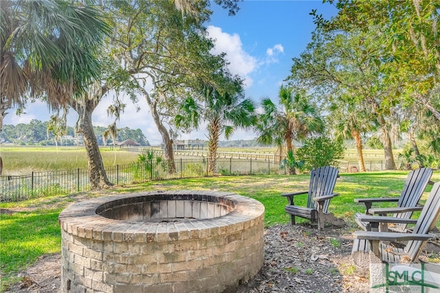 70 Marsh Creek Ln, Richmond Hill, GA 31324 - view of yard featuring fence