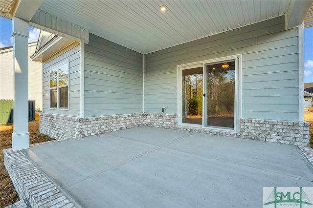 view of patio / terrace