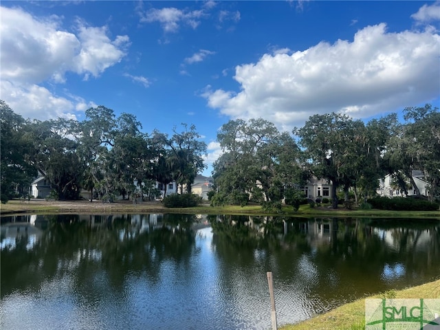 view of water feature