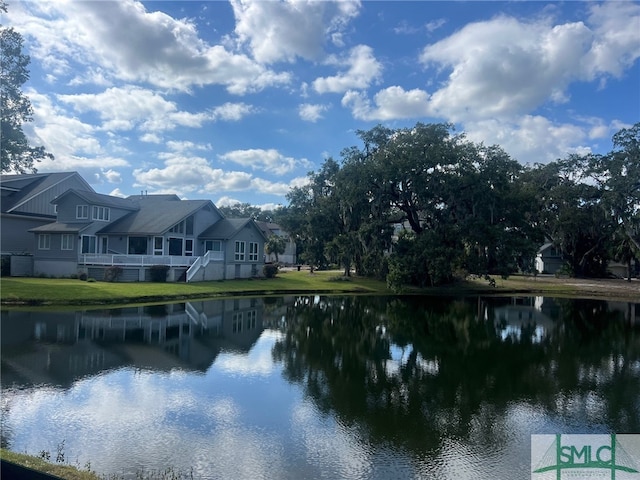 property view of water