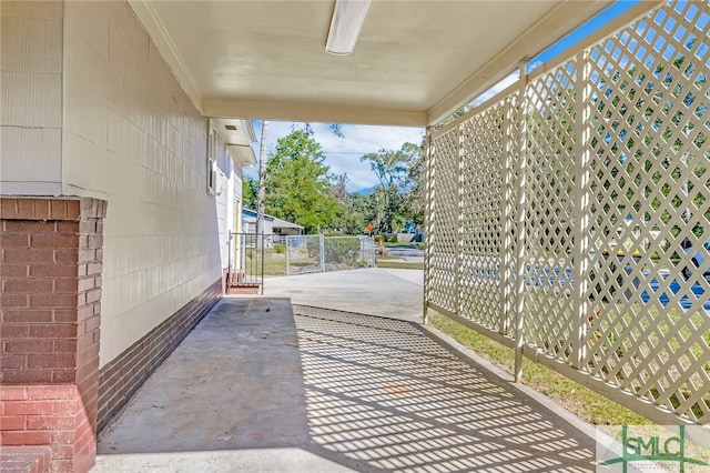 view of patio / terrace