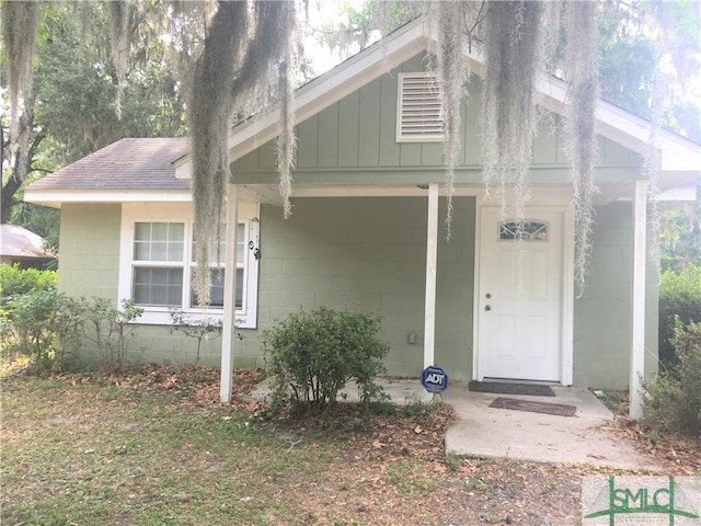 view of bungalow-style house