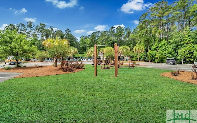 110 Benelli Dr, Pooler, GA 31322 - surrounding community with a lawn