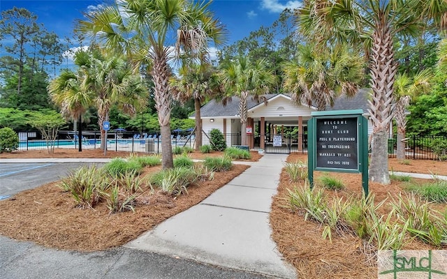 110 Benelli Dr, Pooler, GA 31322 - view of community with fence and a pool