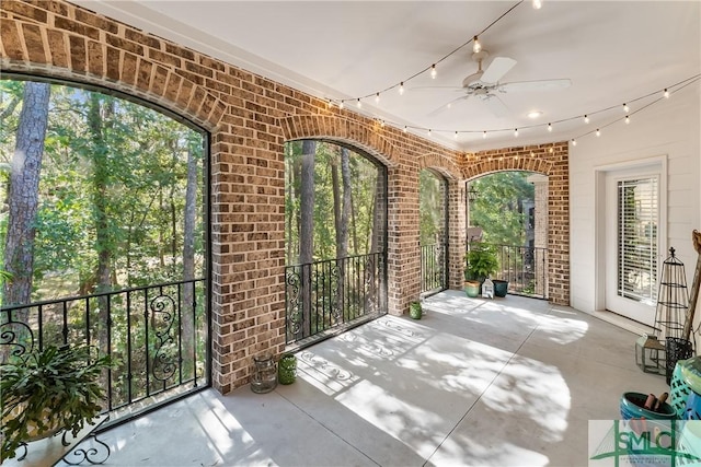 2203 River Oaks Dr, Richmond Hill, GA 31324 - unfurnished sunroom featuring plenty of natural light