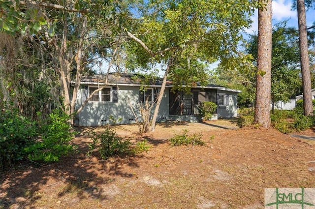 view of rear view of house