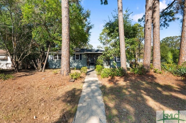 view of ranch-style house