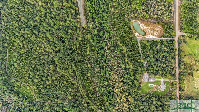 5261 Mill Branch Club Rd, Pembroke, GA 31321 - aerial view of property and surrounding area