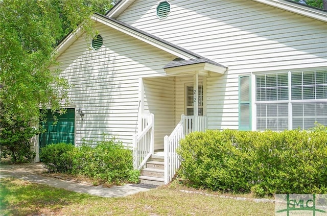 view of property exterior