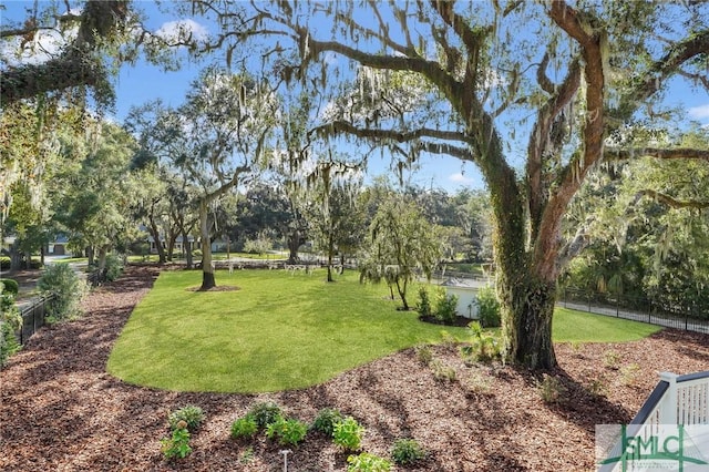 1558 Wilmington Island Rd, Savannah, GA 31410 - view of yard with view of wooded area