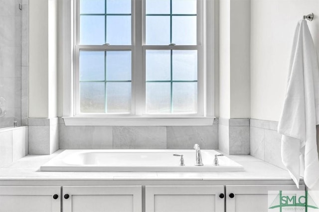 1495 Lillie Hagan Rd, Brooklet, GA 30415 - full bathroom with healthy amount of natural light and a garden tub