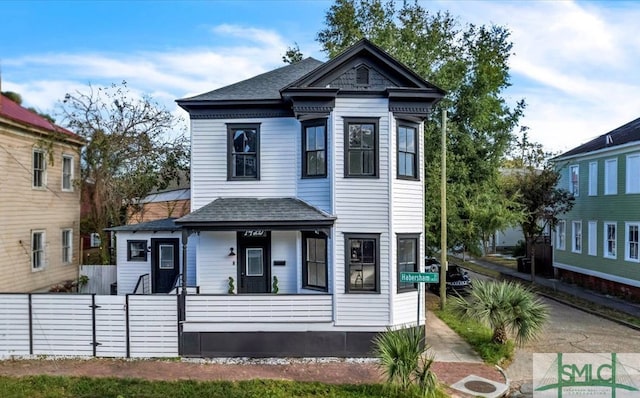 view of victorian house