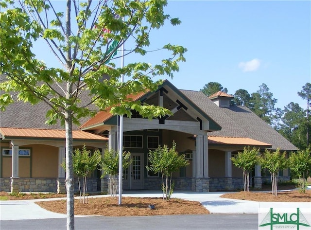 view of property