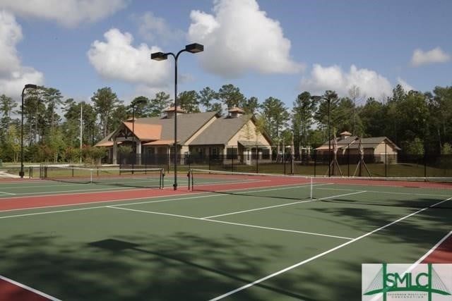 view of sport court with basketball court