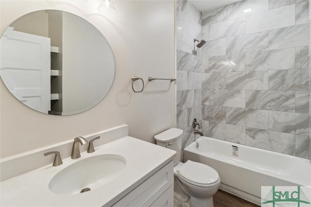 215 Wildwood Dr, Sylvania, GA 30467 - bathroom with shower / tub combination and vanity
