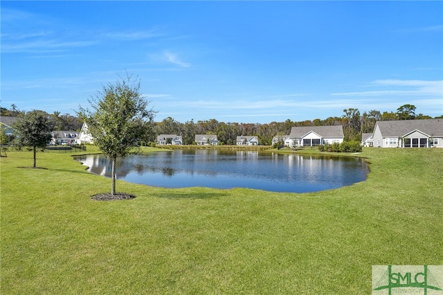 property view of water