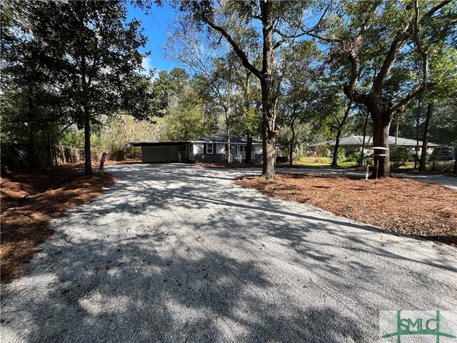 view of ranch-style house