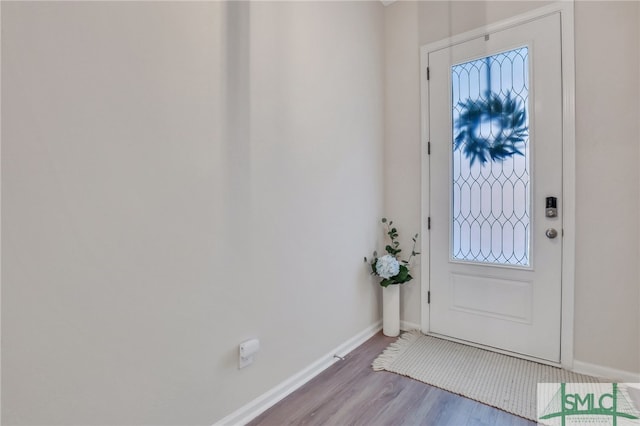 interior space featuring light hardwood / wood-style flooring and a healthy amount of sunlight