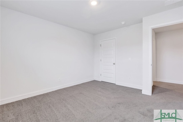 unfurnished bedroom featuring carpet floors