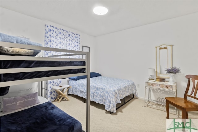 bedroom featuring carpet floors