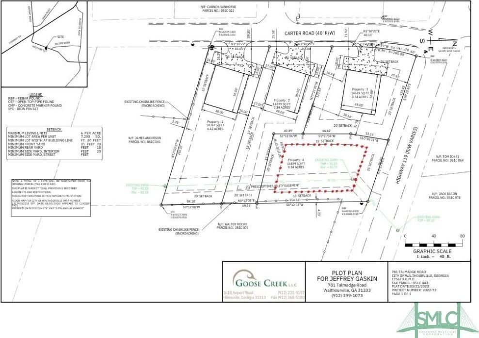 781 Talmadge Rd, Allenhurst, GA 31301 - view of floor plan / room layout