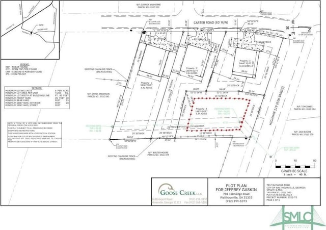 781 Talmadge Rd, Allenhurst, GA 31301 - view of floor plan / room layout