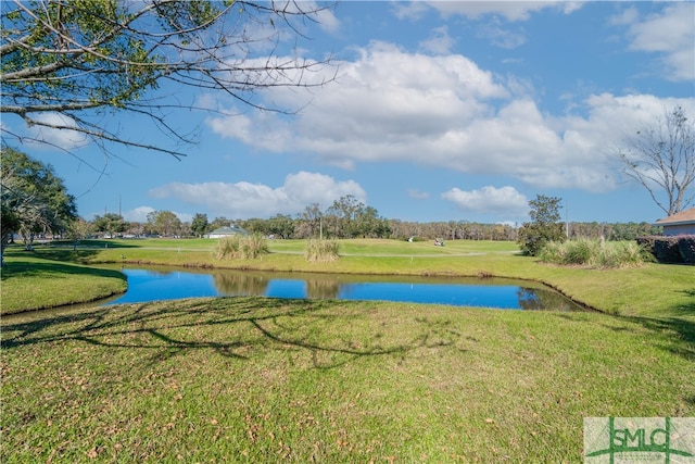 property view of water